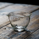 Load image into Gallery viewer, Hand-Blown Textured Glass Tea Pitcher