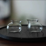 Load image into Gallery viewer, Mini Clear Glass Gongfu Tea Pitchers